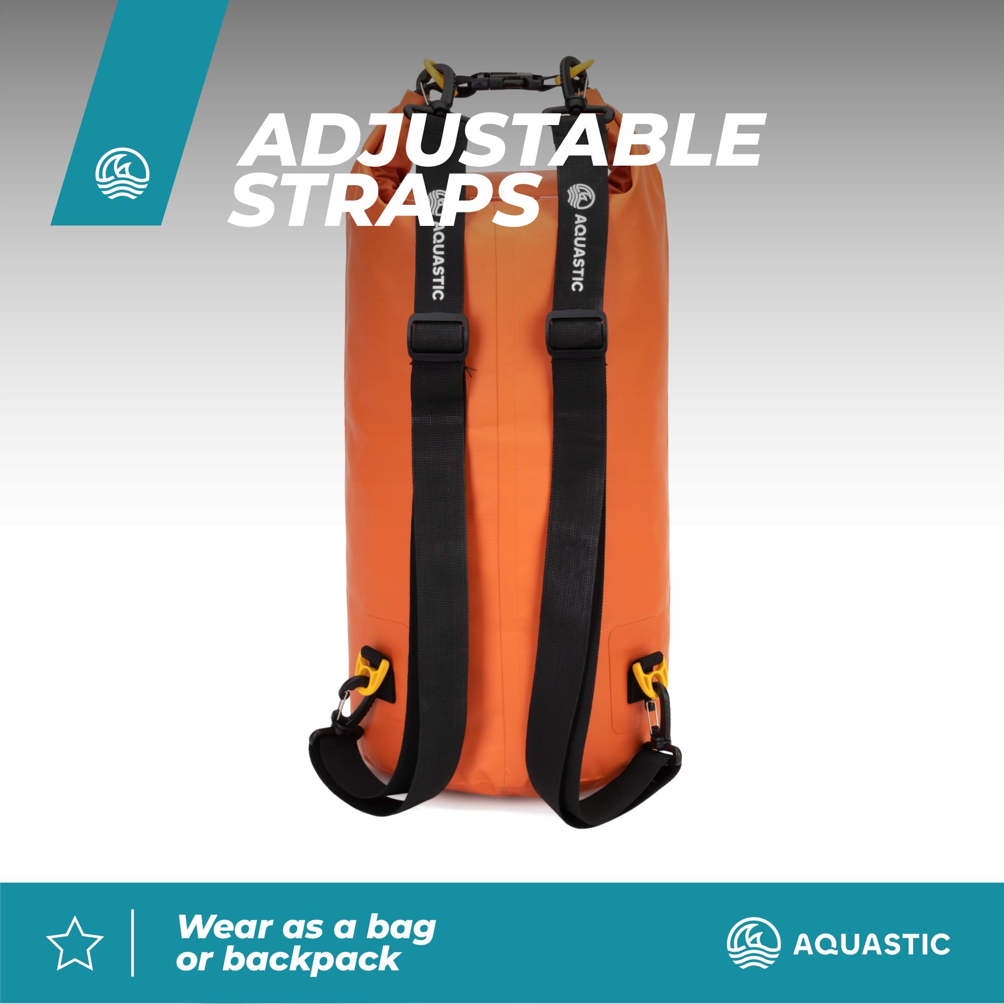 AQUASTIC Sac Étanche 20 L PVC 500D roll-top