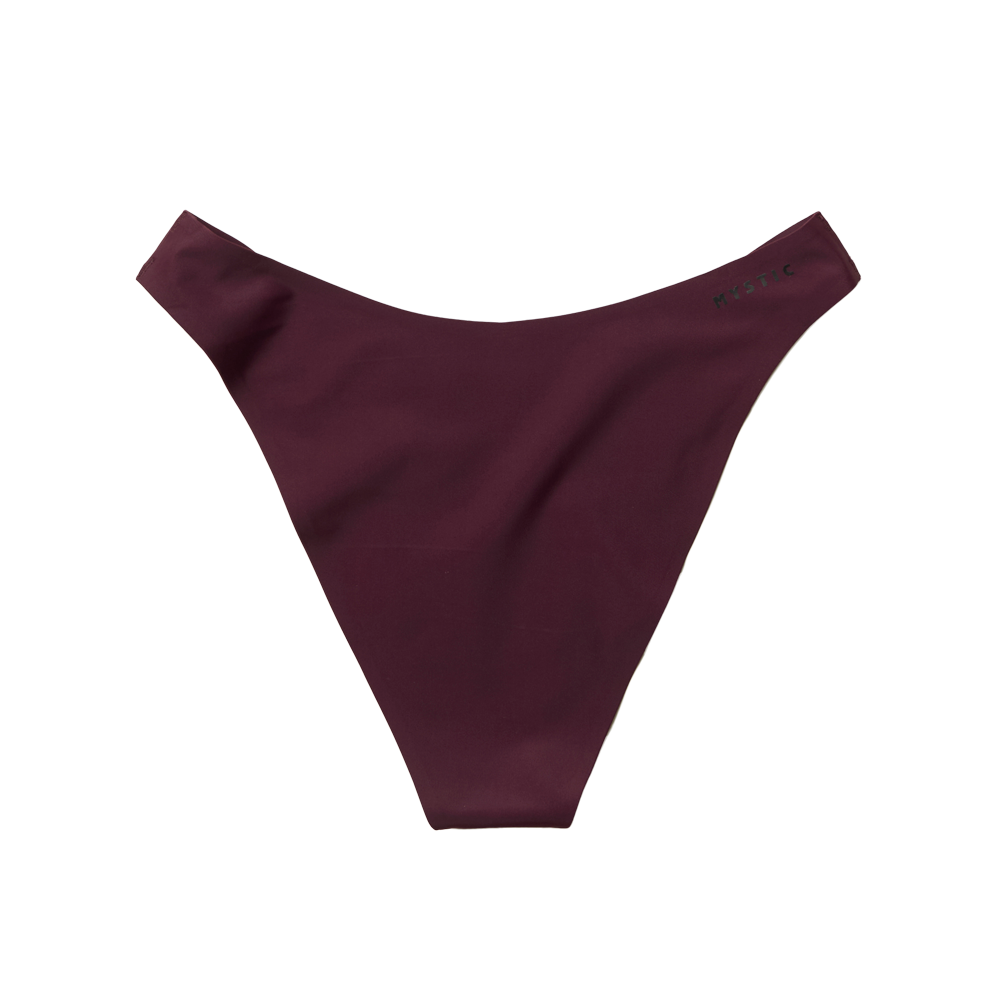 Mystic Realm bas de bikini taille haute rouge 38
