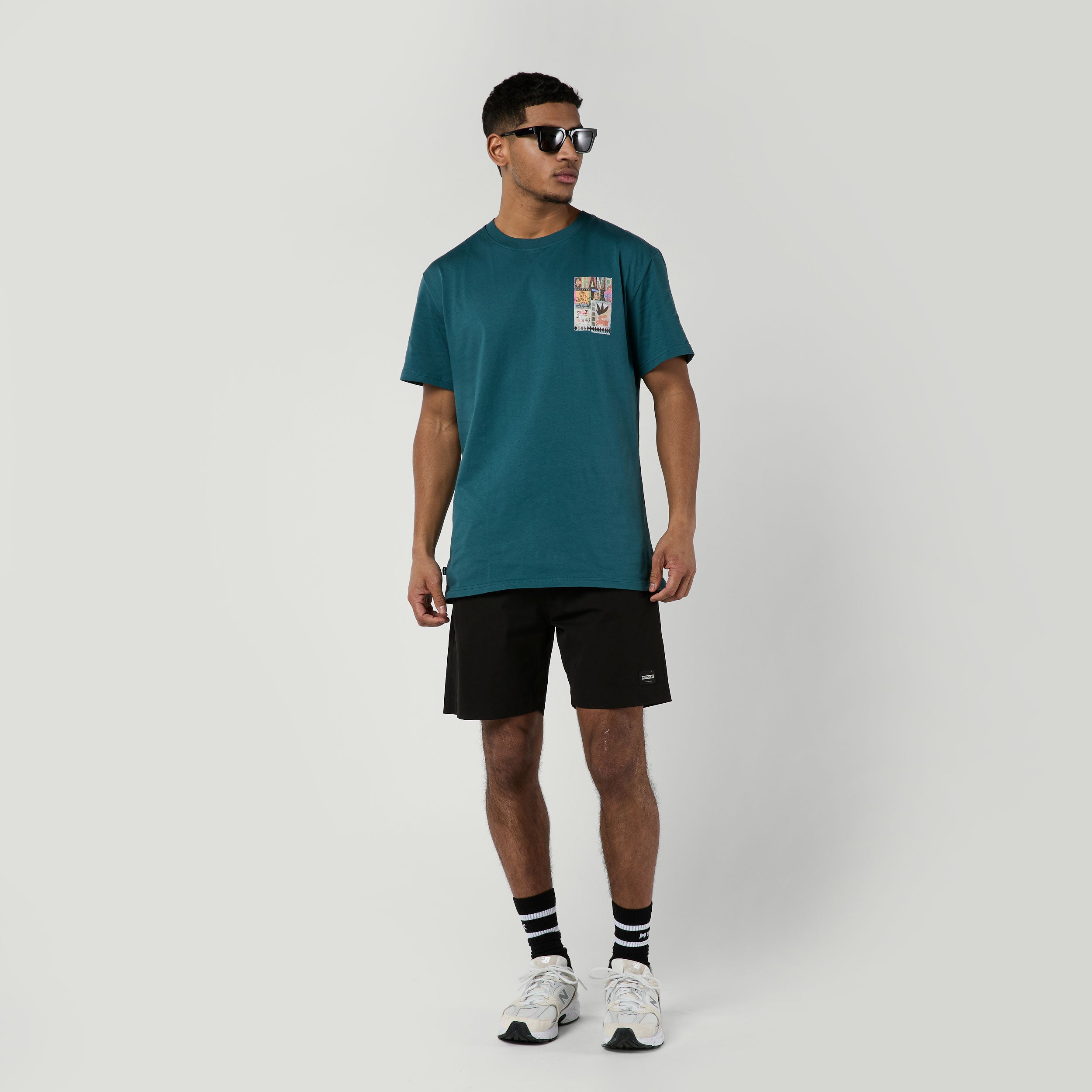 Mystic Funk Tee t-shirt blanc coton artistes