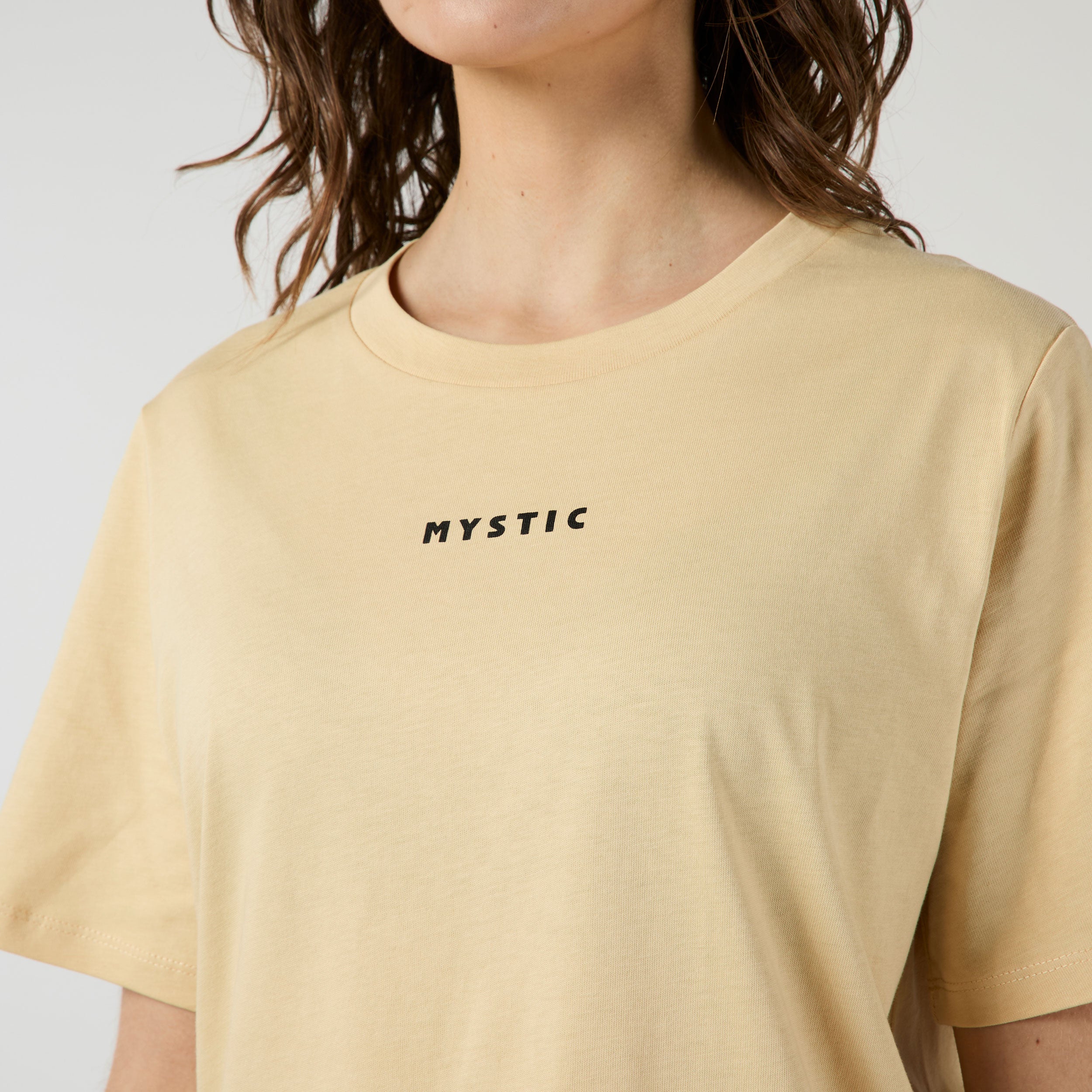 Mystic Brand Seasonal Tee Women t-shirt Warm Sand S