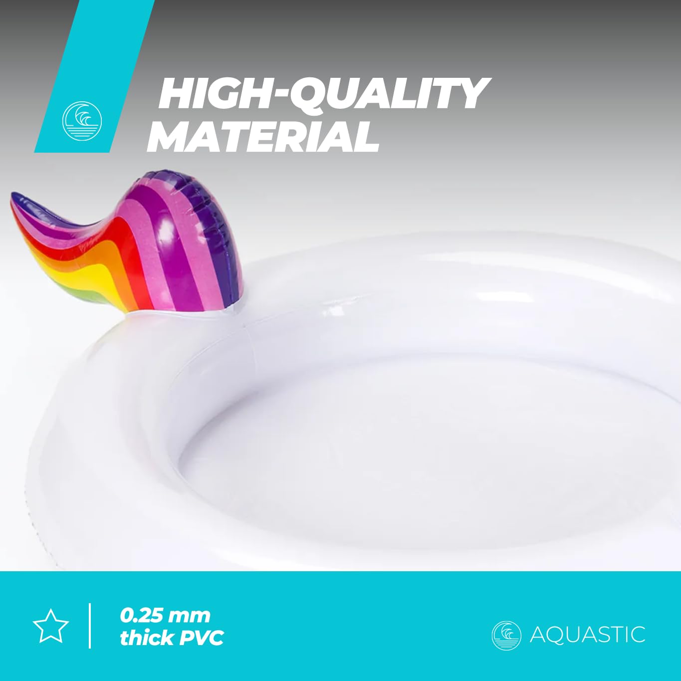 AQUASTIC AKP-164U piscine gonflable licorne 164x103 cm