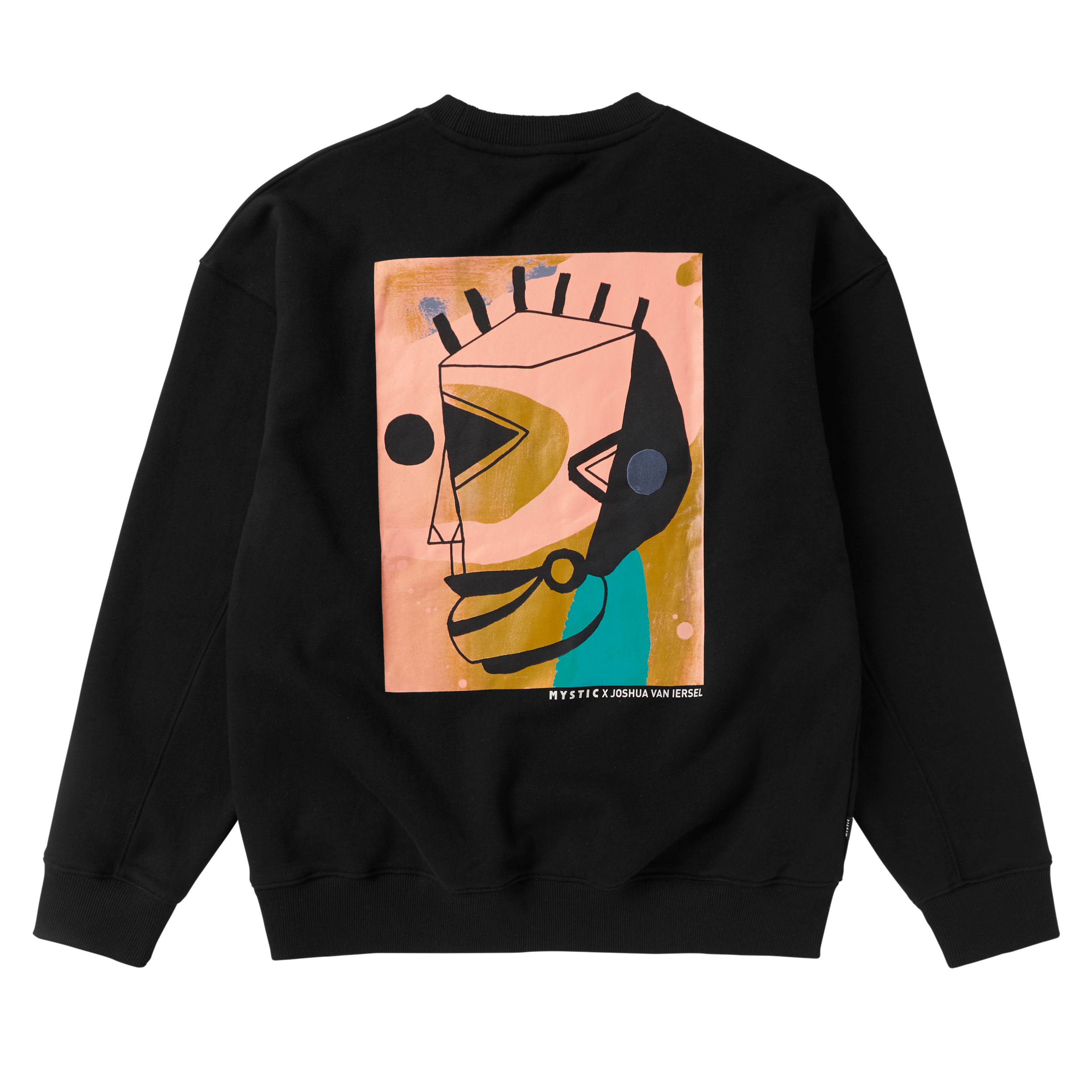 Mystic The Joshua Crew sweat coton noir L