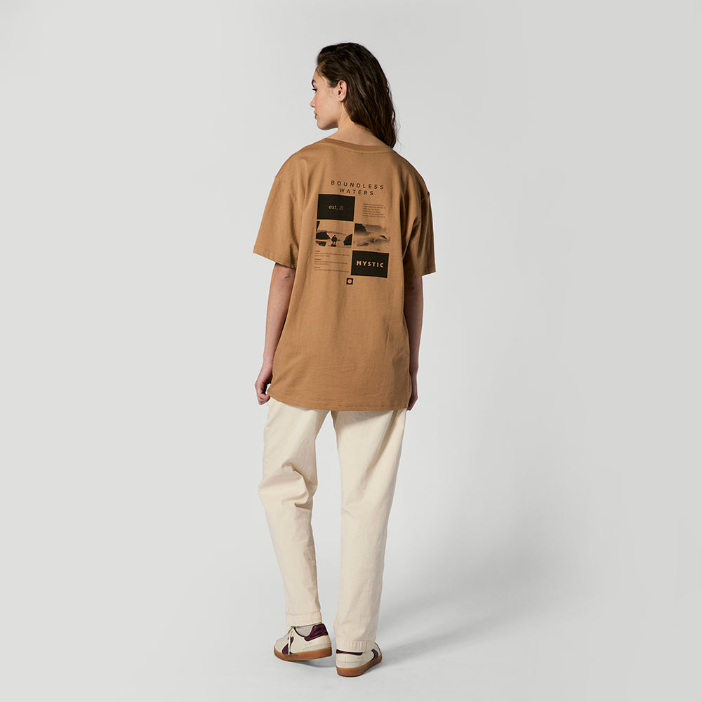 Mystic Trifecta Tee t-shirt blanc coton