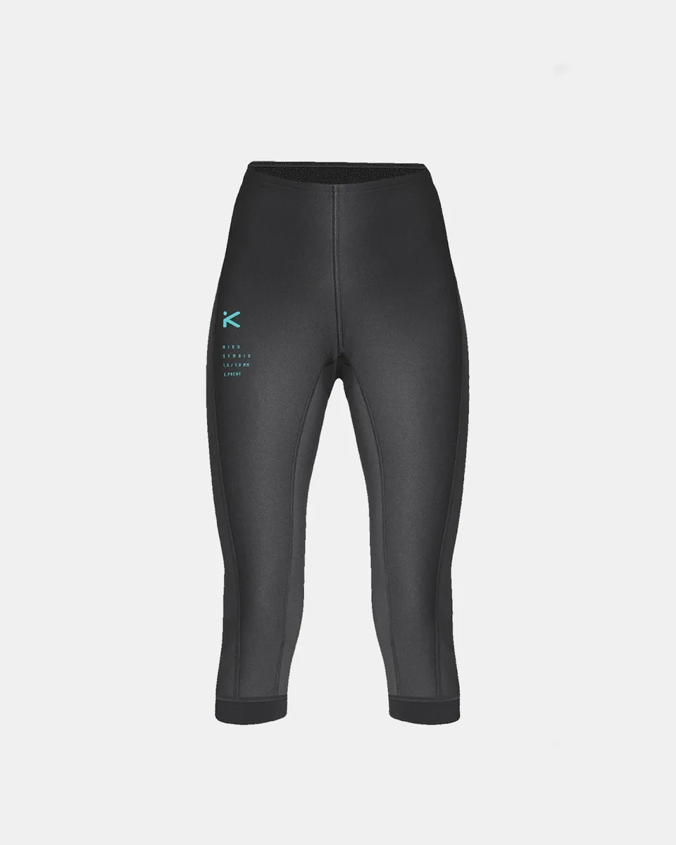 Hiko Symbio short néoprène 3/4 noir anti-glisse