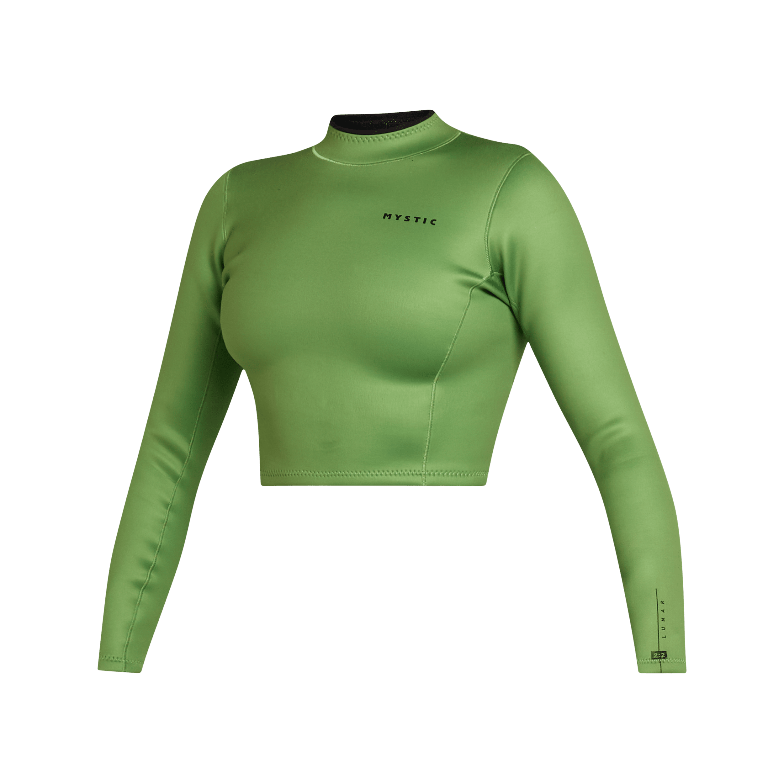 Mystic Lunar Crop Top 2mm haut néoprène femme violet