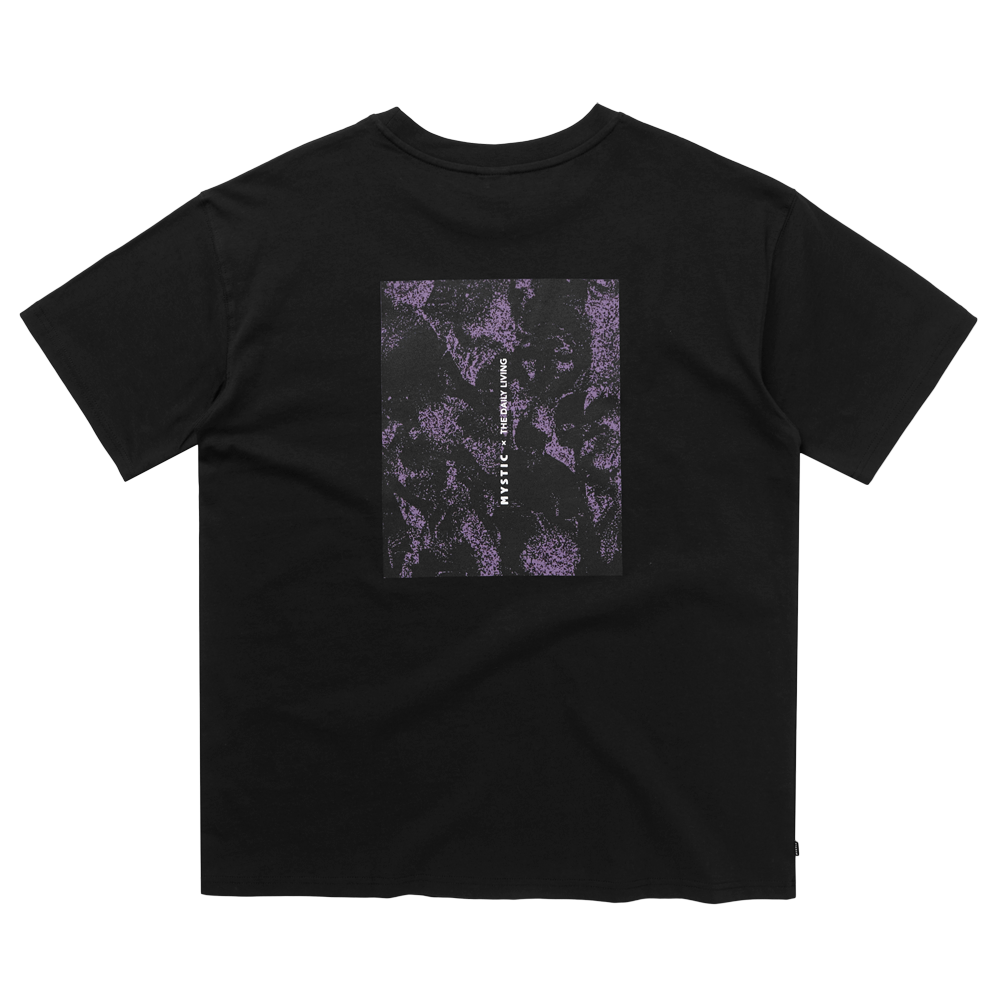 Mystic Daily Living Tee t-shirt noir coton