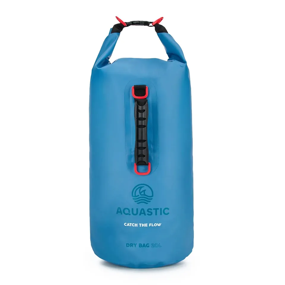 AQUASTIC Sac Étanche 20 L PVC 500D à bretelles