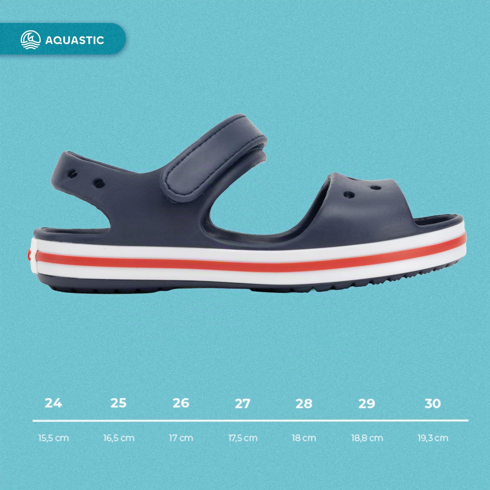 AQUASTIC Sandi Jr sandales enfant EVA séchage rapide