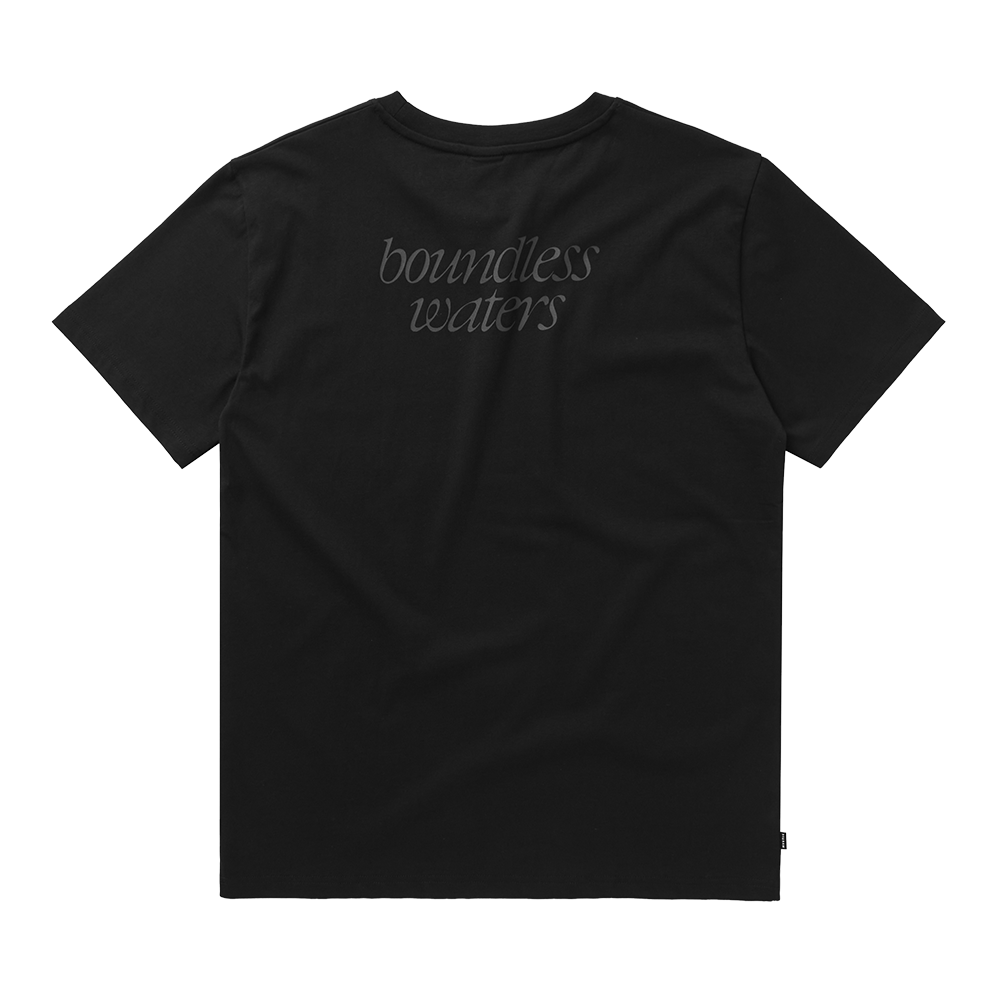 Mystic Enroute T-shirt Blanc Cassé Coupe Oversize