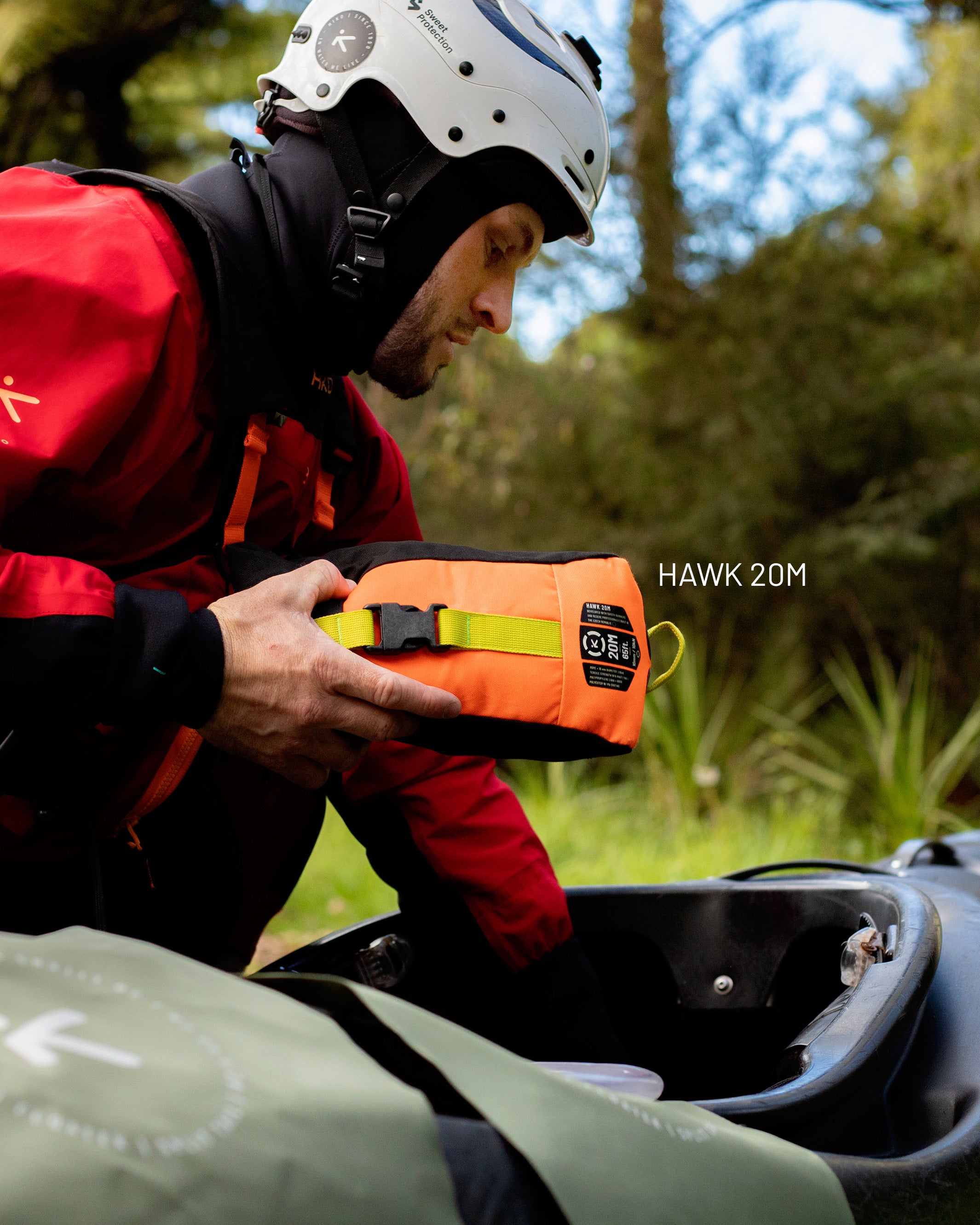 HIKO HAWK V.2 10M sac de lancer corde 10 mm