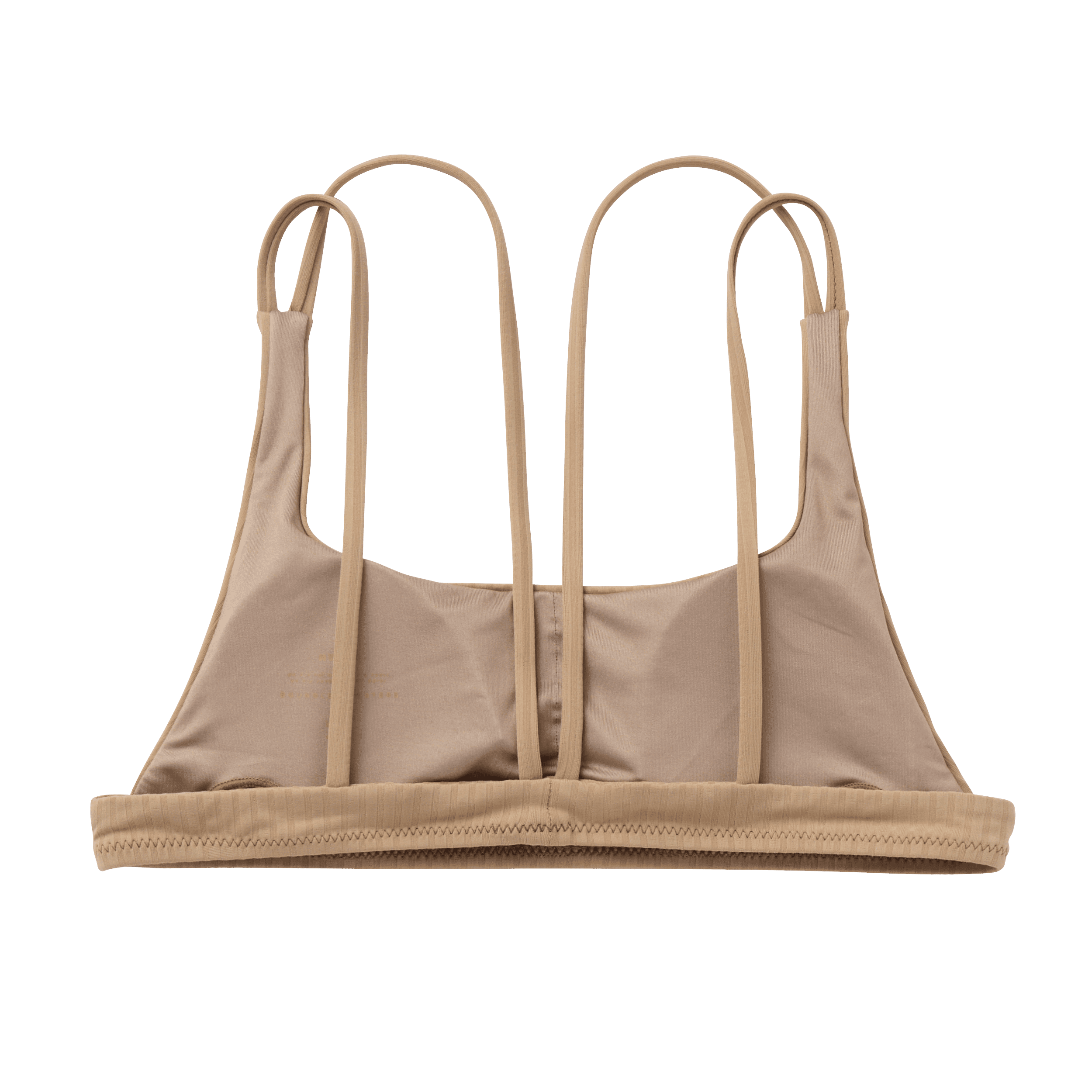 Mystic Bodil haut bikini femme noir dos croisé