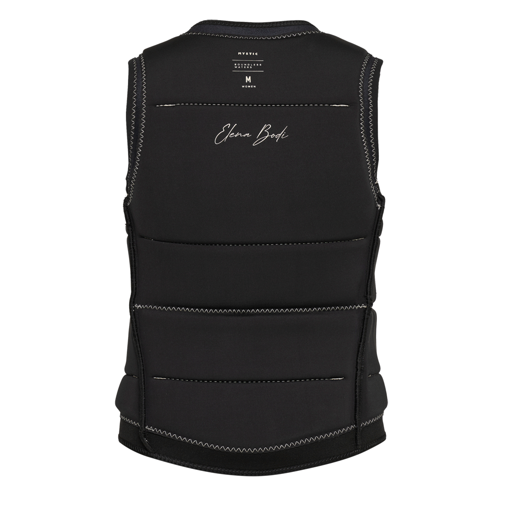 Mystic Raspa Elena Bodi Fzip gilet wake femme noir
