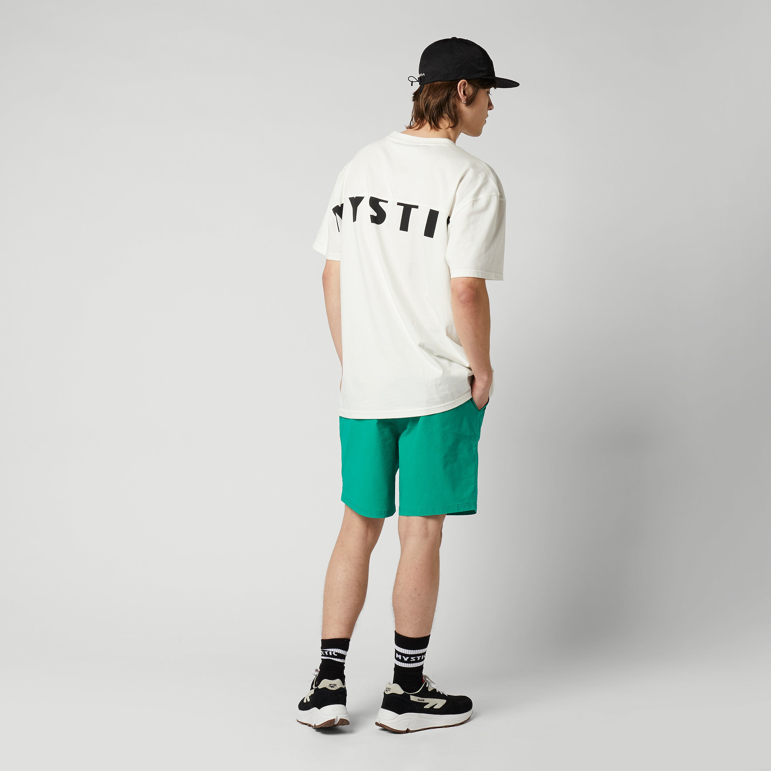 Mystic Profile Tee t-shirt noir 220g logo dos