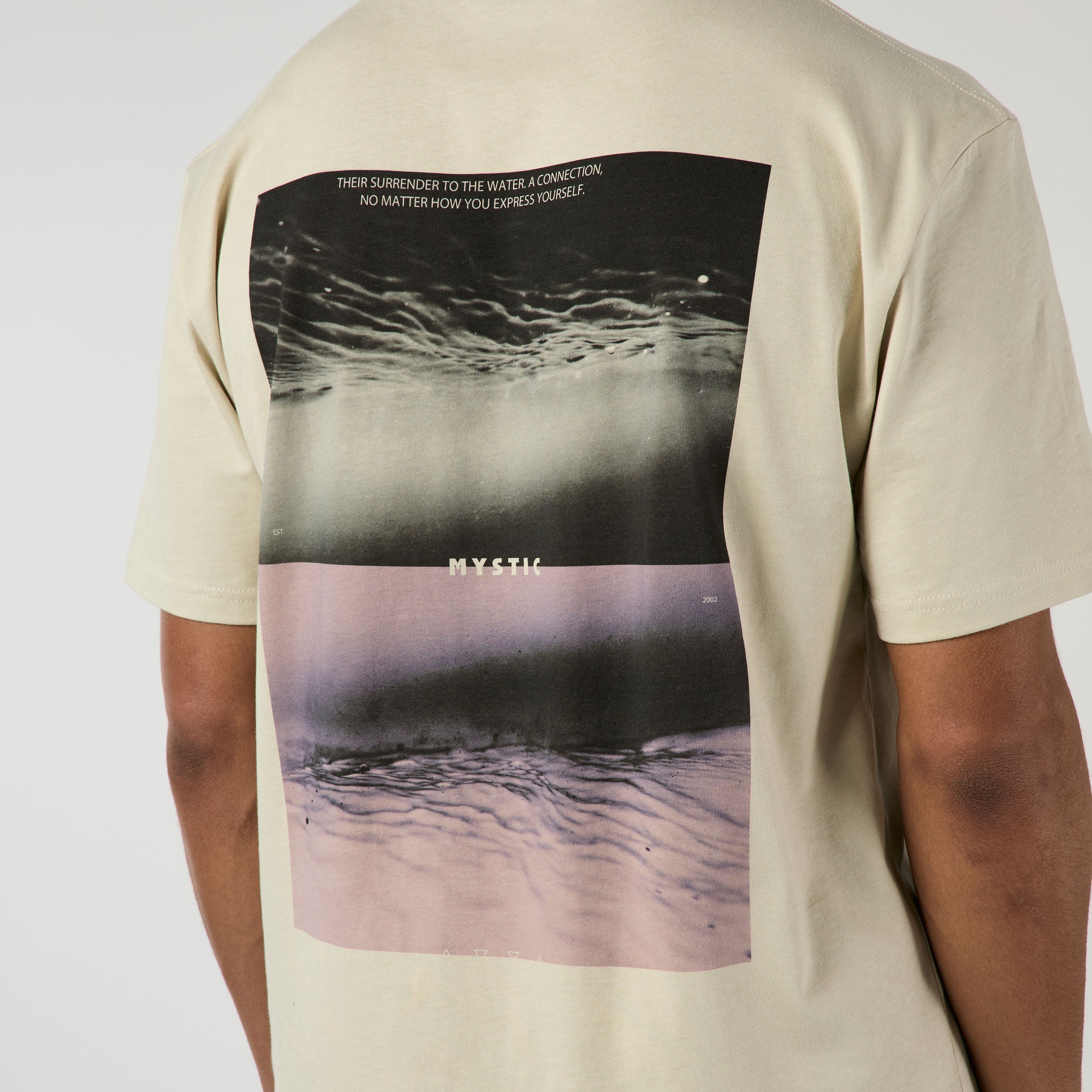 Mystic Region Tee t-shirt homme coton Sand