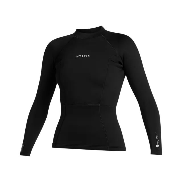 Mystic Lunar top néoprène femme 2mm manches longues noir