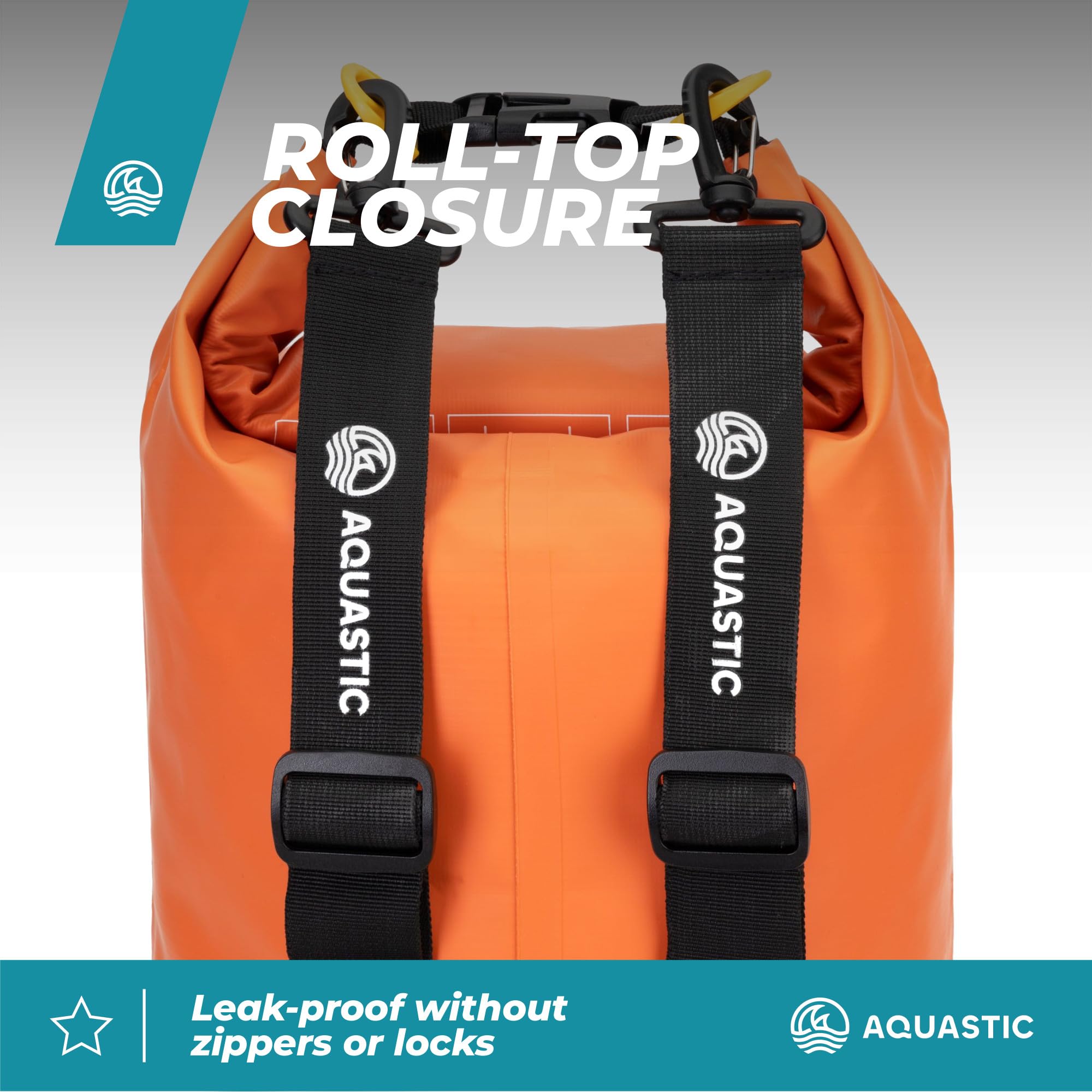 AQUASTIC Sac Étanche 20 L PVC 500D roll-top