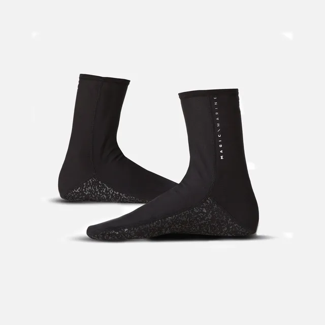 Magic Marine Bipoly chaussettes voile noires hydrophobes