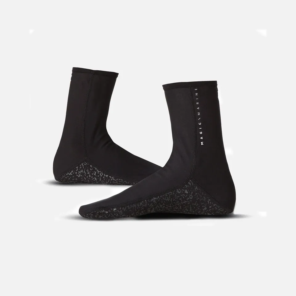 Magic Marine Bipoly chaussettes voile noires hydrophobes