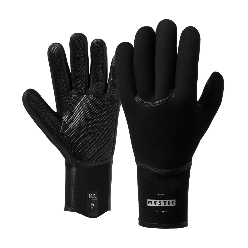Mystic Roam 5mm 5Finger gants néoprène noir hiver