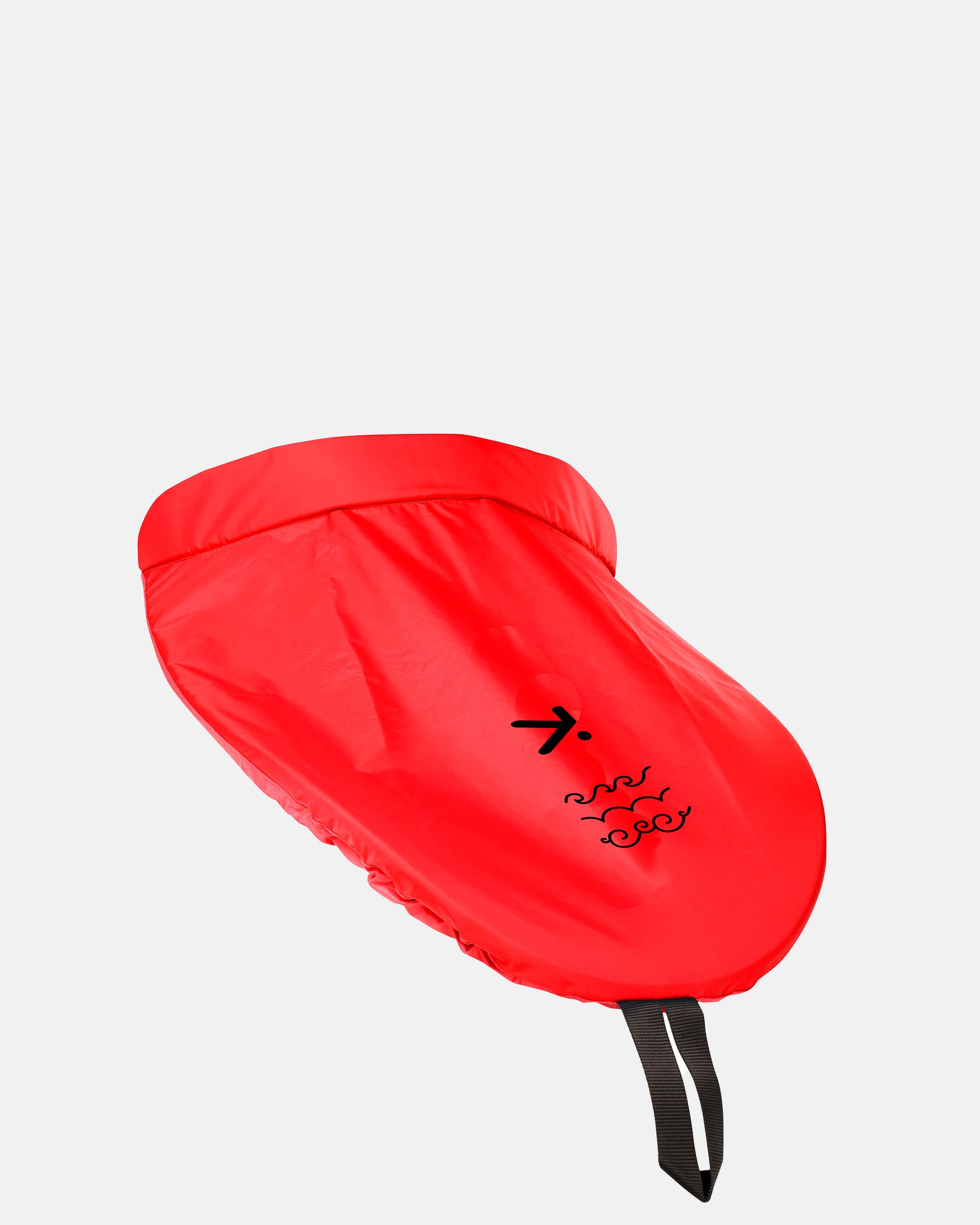 Hiko Bib PU jupe kayak nylon noir CL87