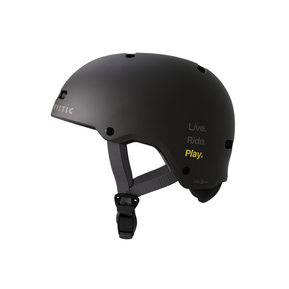 Mystic Vandal Pro Casque Dirty Habits Noir Jaune