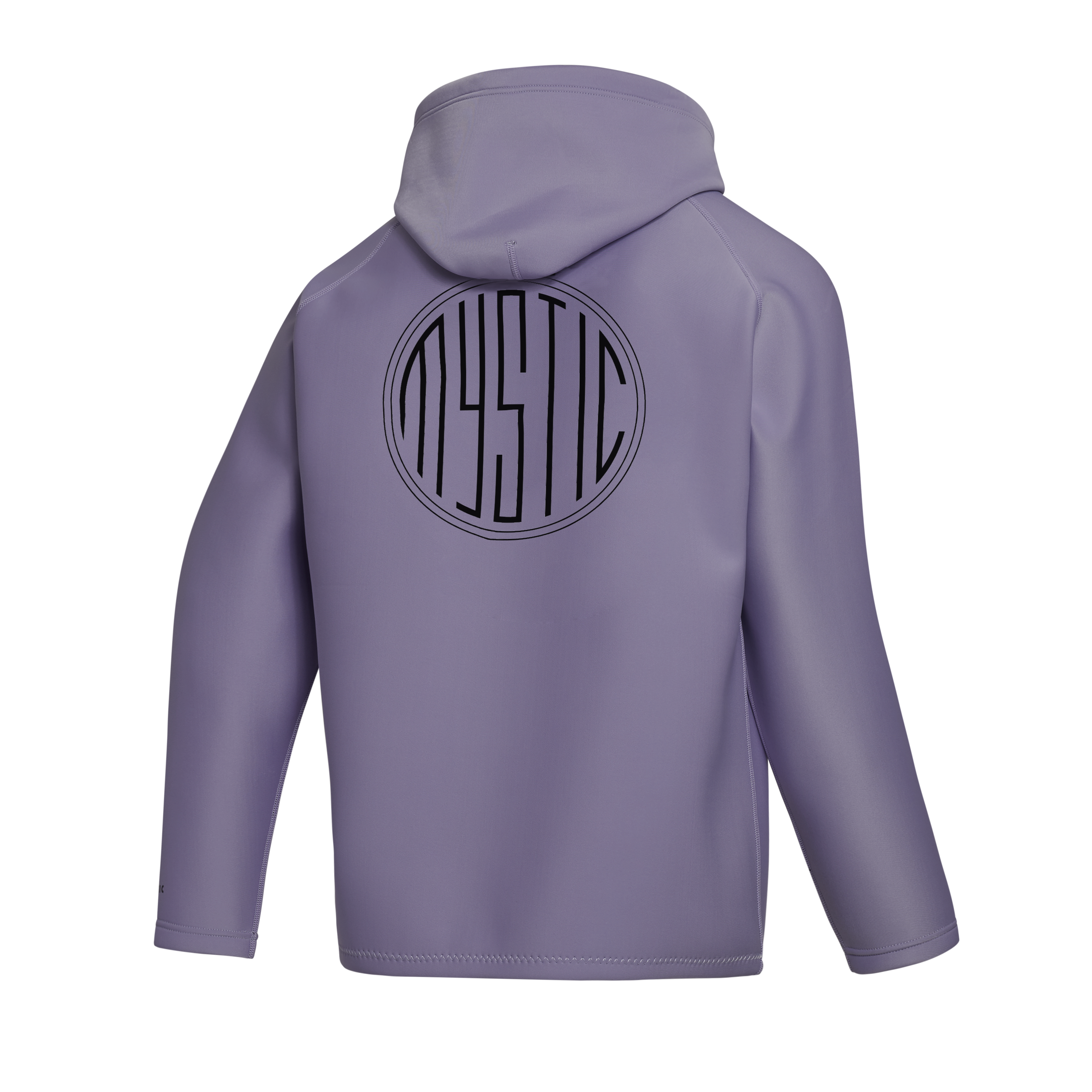 Mystic Grit Hoodie 2mm sweat néoprène noir coupe-vent