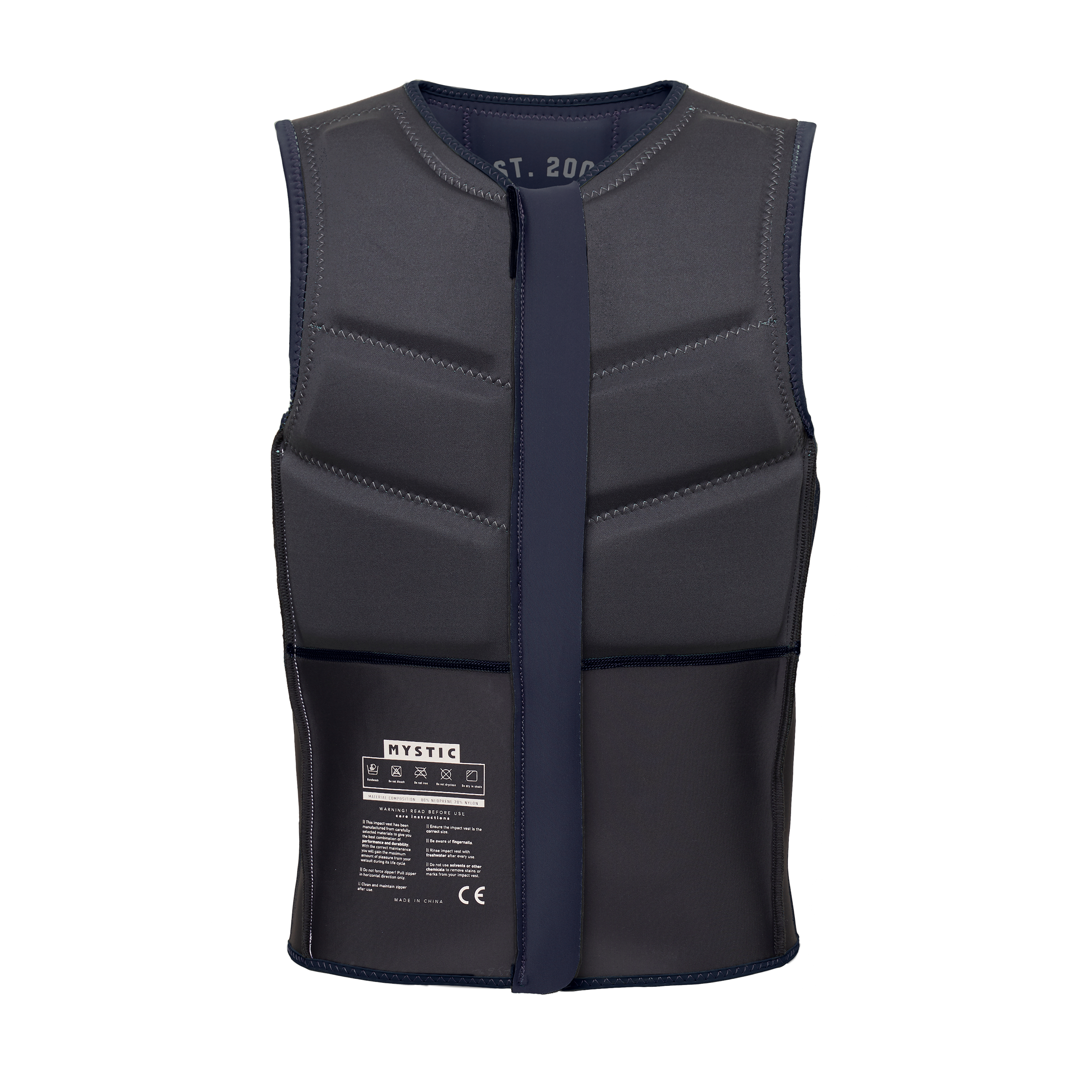 Mystic Star Impact Vest gilet kitesurf Navy mousse Clash