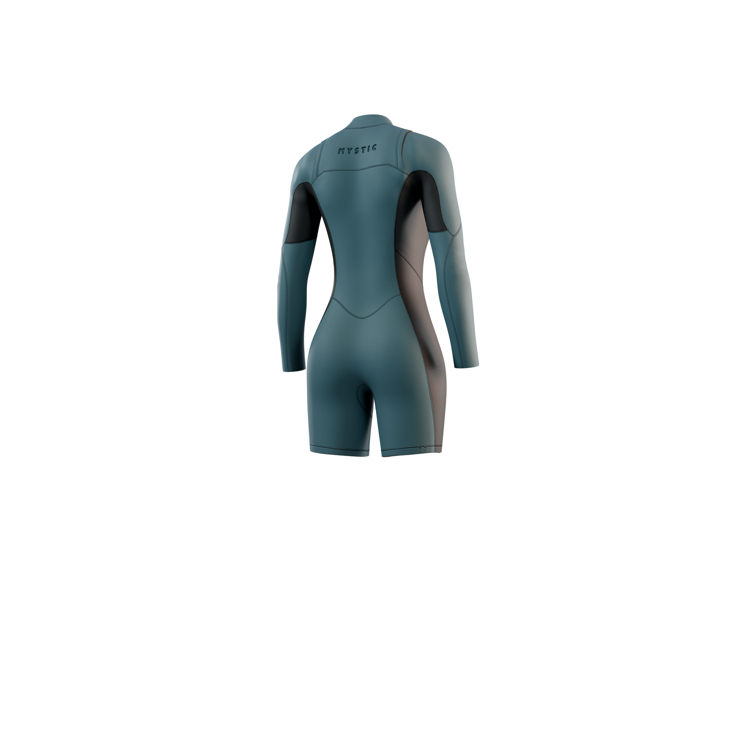 Mystic Haven Shorty 3/2mm combi femme Teal manches longues