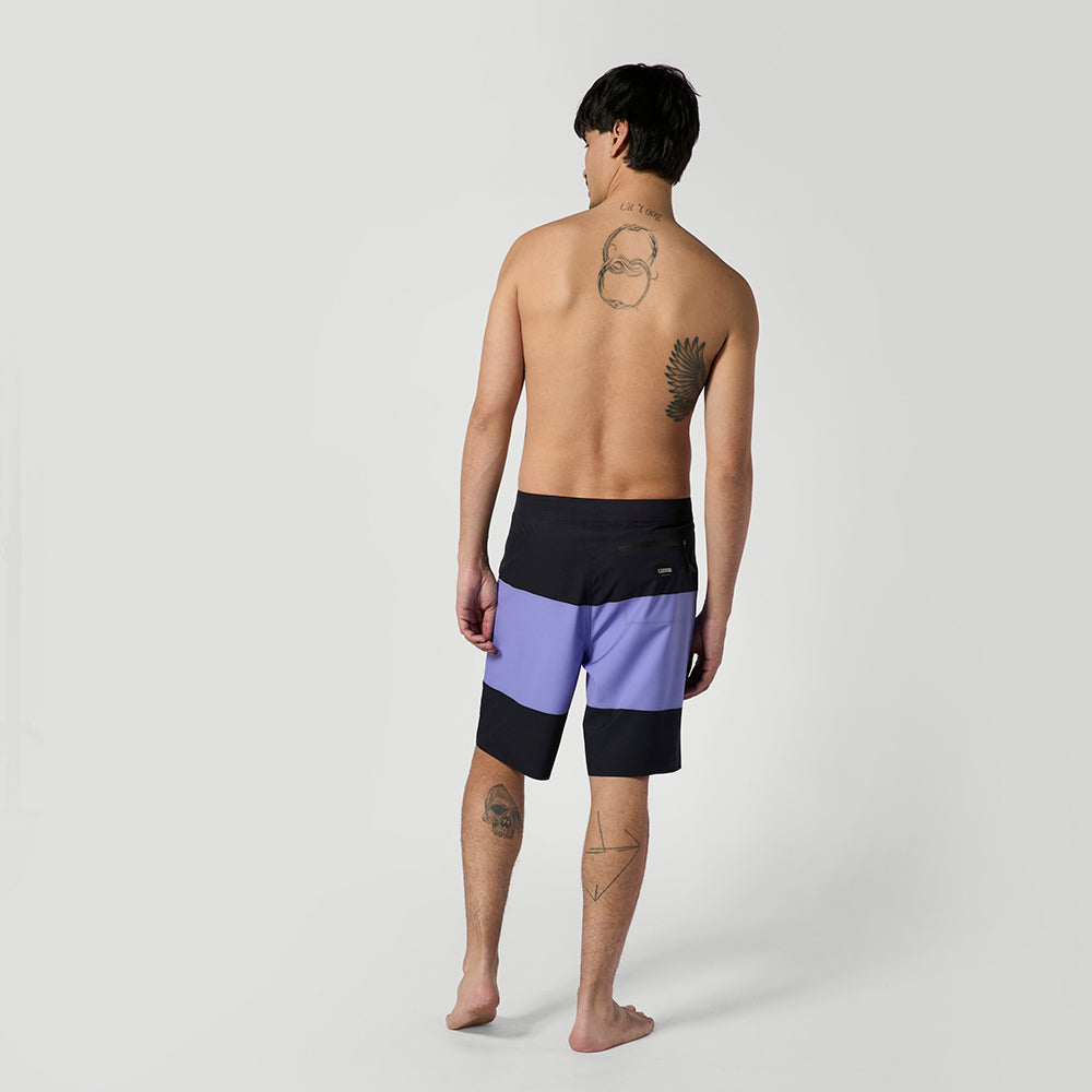 Mystic Profile boardshort homme Iris Blue séchage rapide