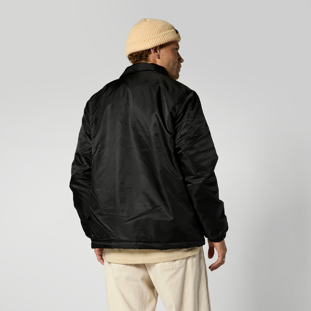 Mystic Coach Jacket veste noire unisexe