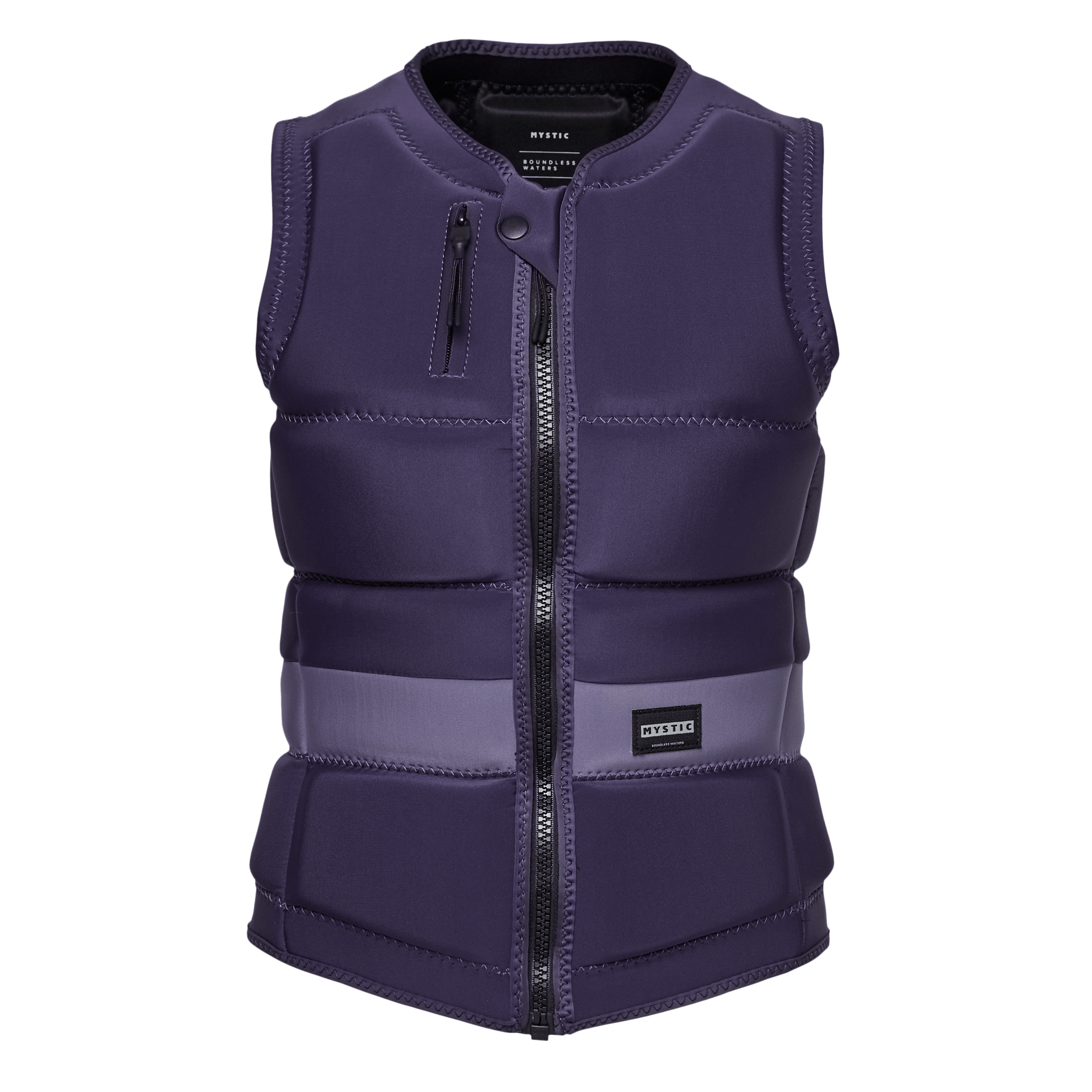 Mystic Evoke gilet impact wake femme violet zip avant