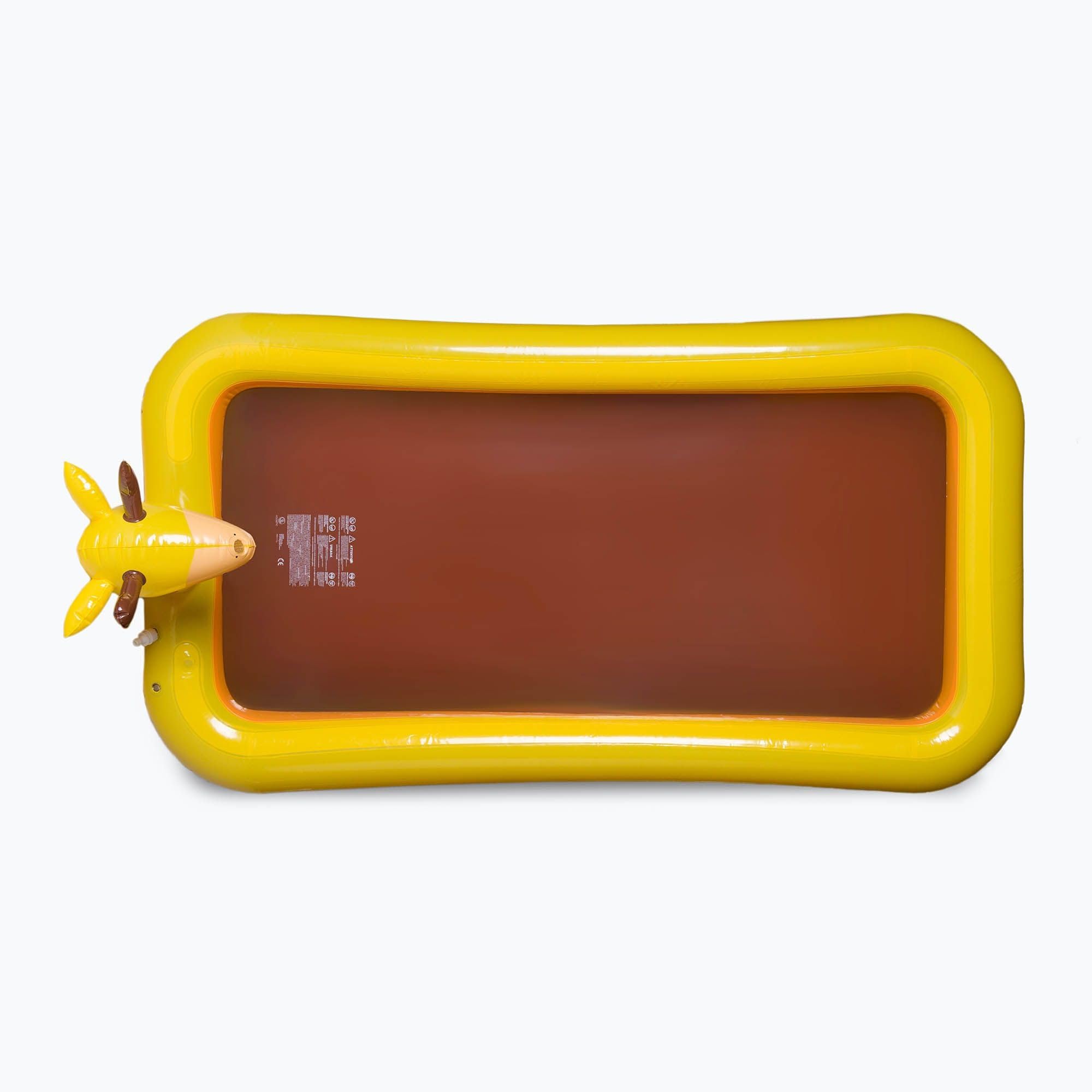 AQUASTIC ASP-180G pataugeoire gonflable girafe 97L jaune