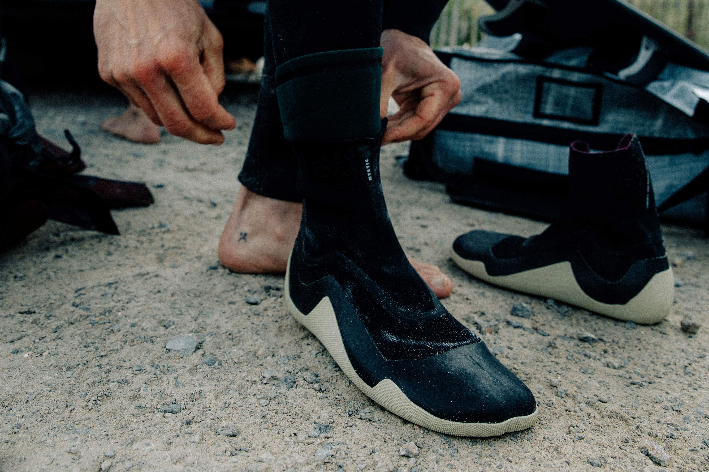 Mystic Supreme Boot 3mm chaussons noir split toe
