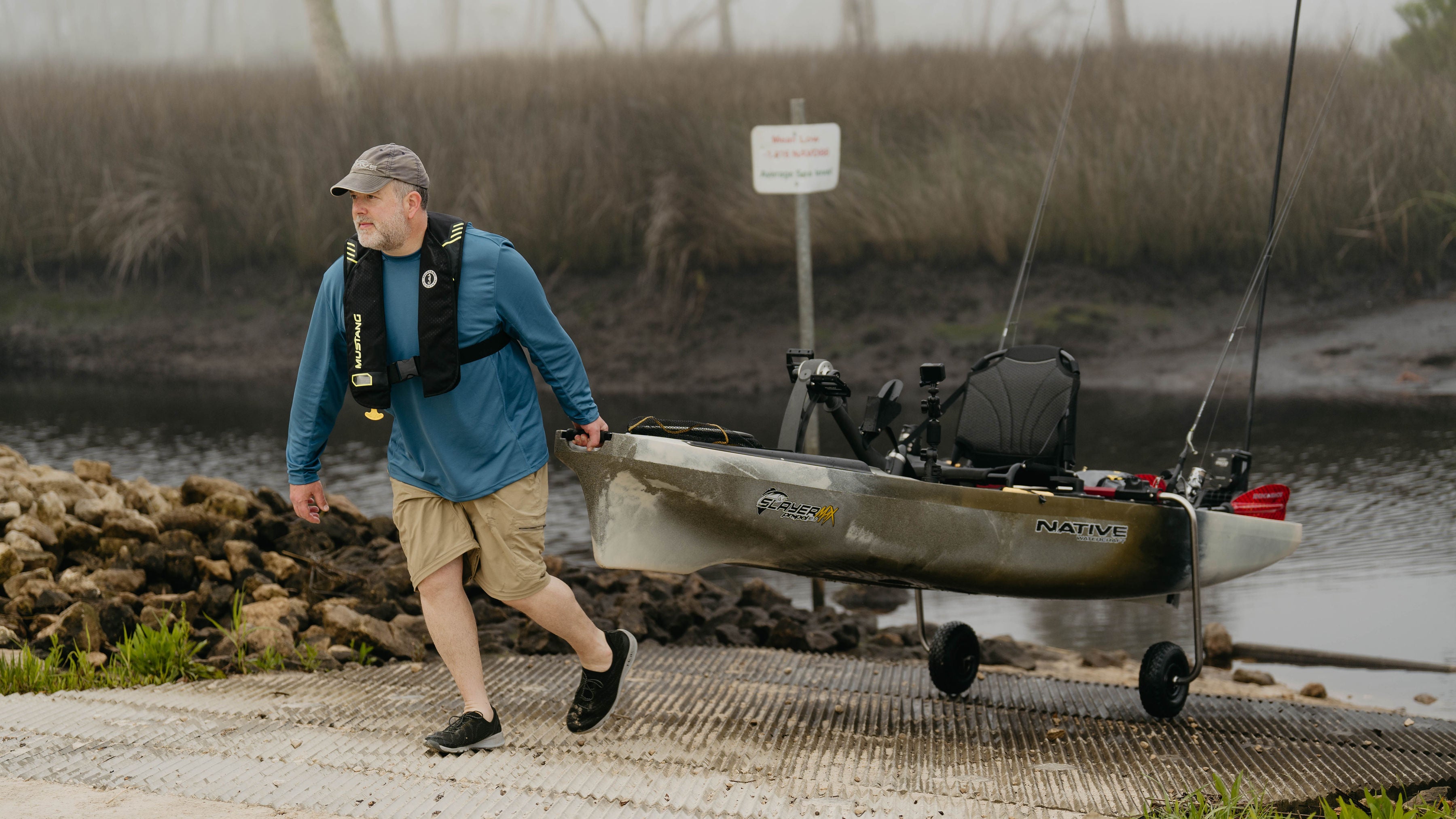 Native Watercraft SideKick chariot transport kayak Propel