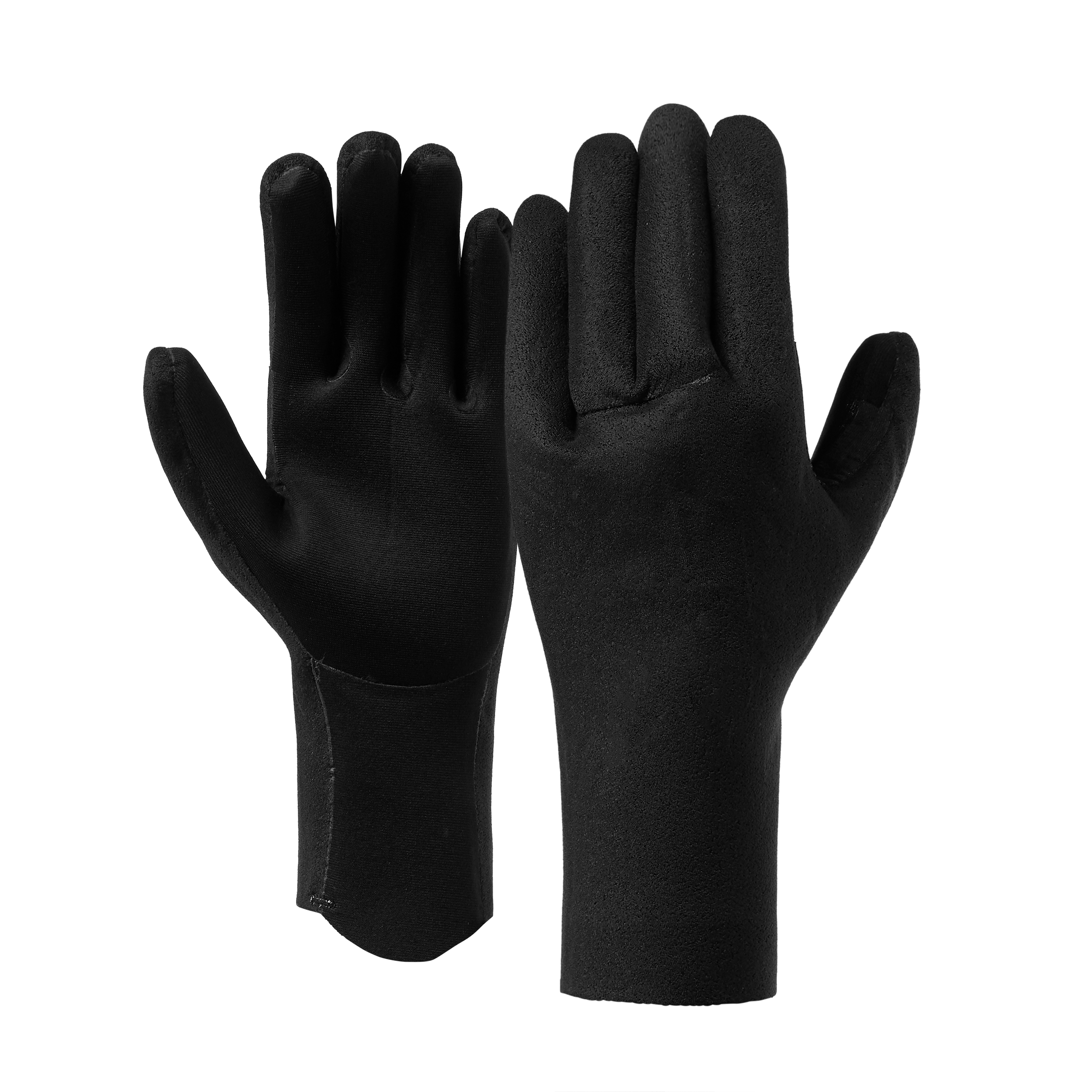 Mystic Crest 1.5mm gants néoprène noir 5 doigts