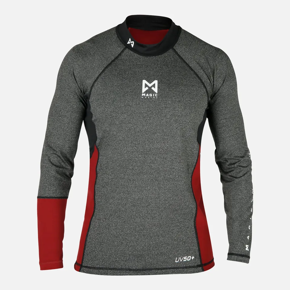Magic Marine Energy Rashvest L/S lycra manches longues rouge