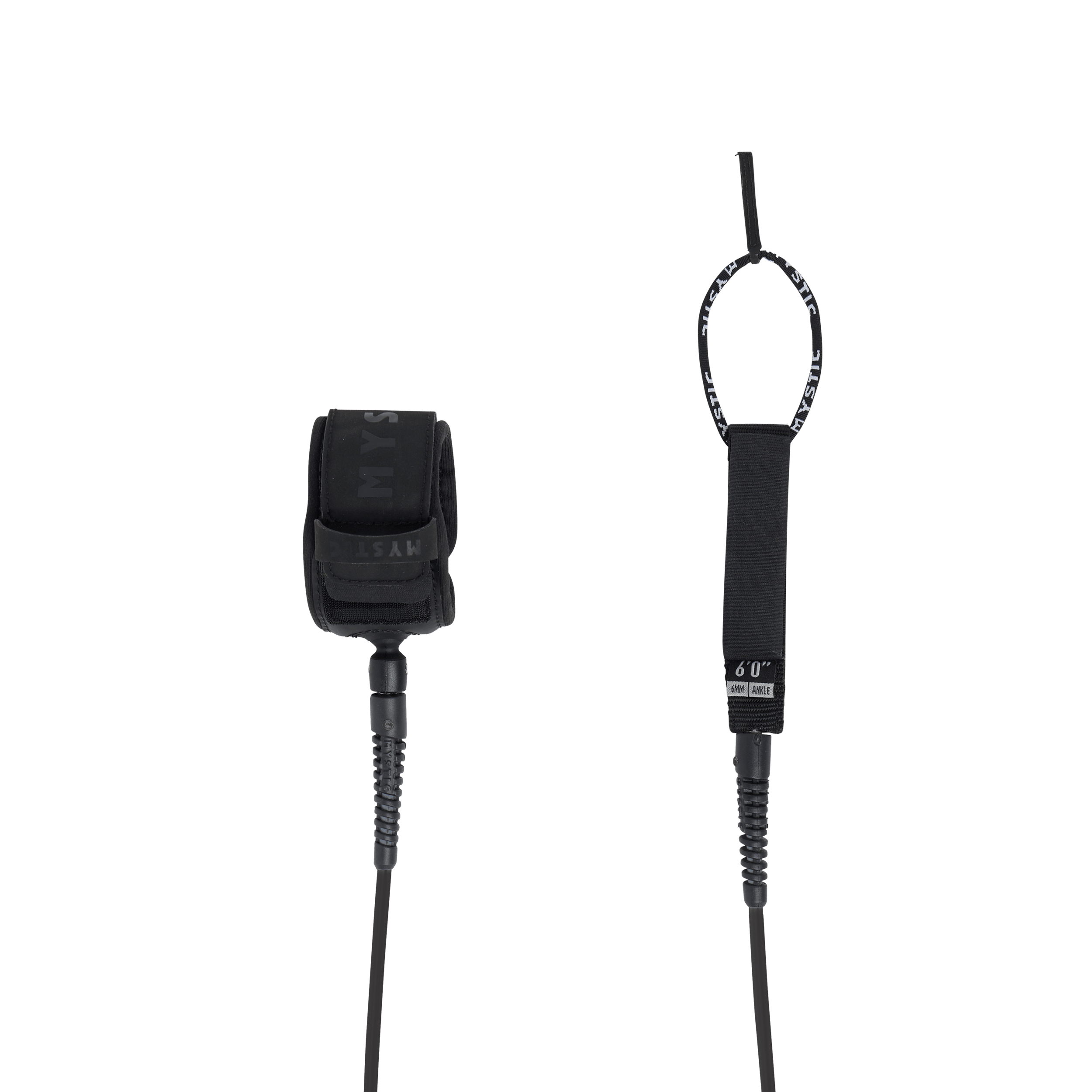 Mystic Pro leash surf 6ft noir léger