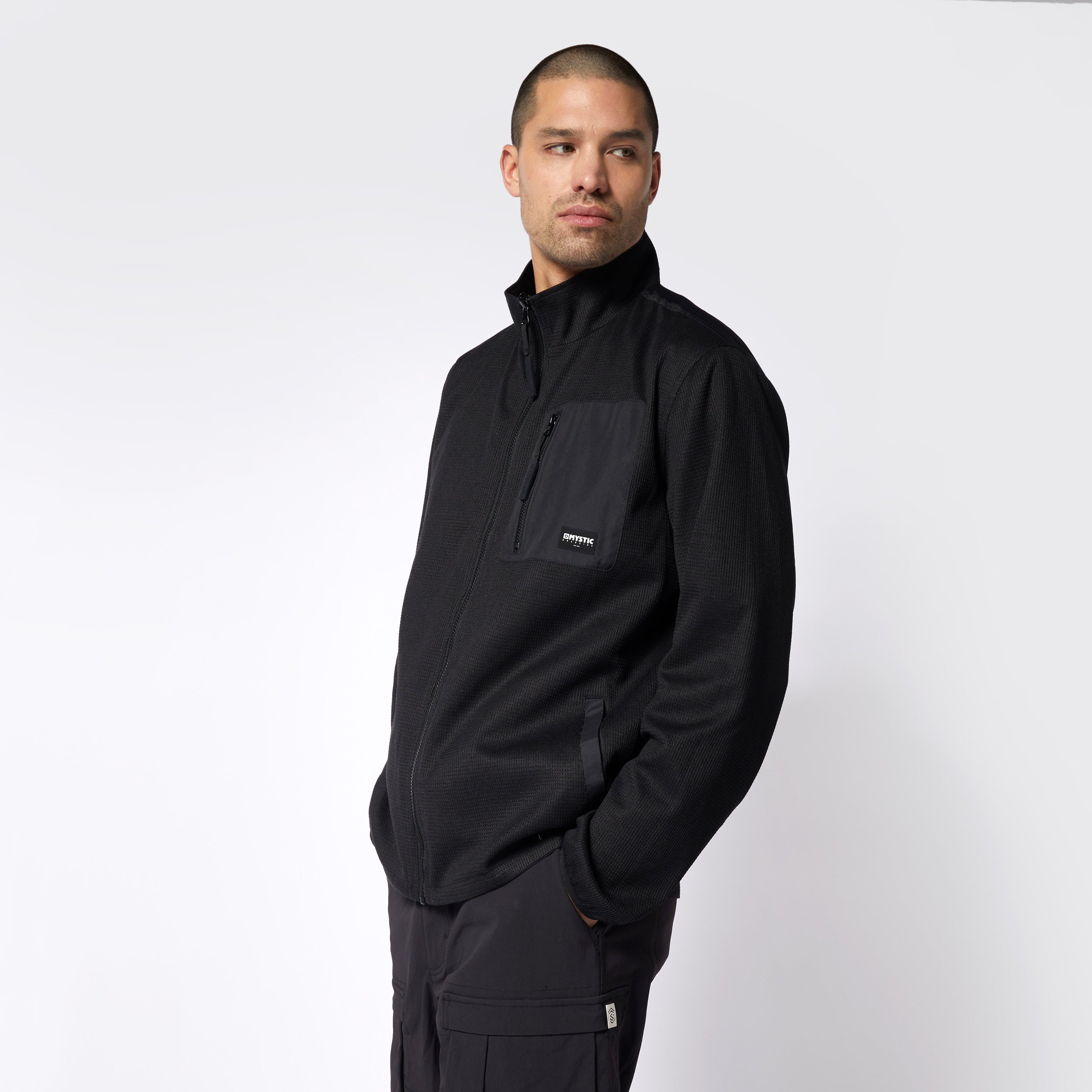 Mystic DTS Reversible veste réversible noir polaire