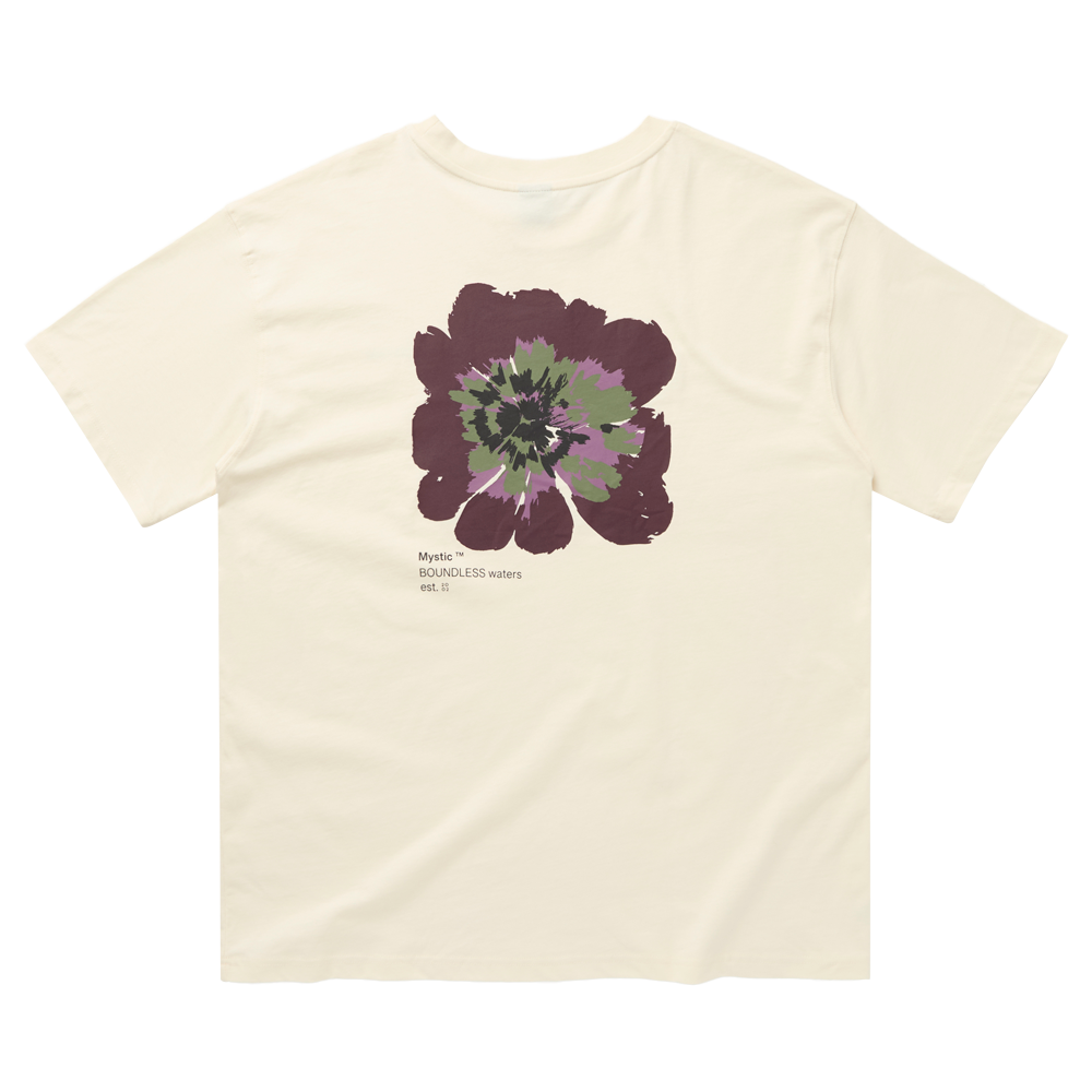 Mystic Heartsease Tee t-shirt coton kaki clair