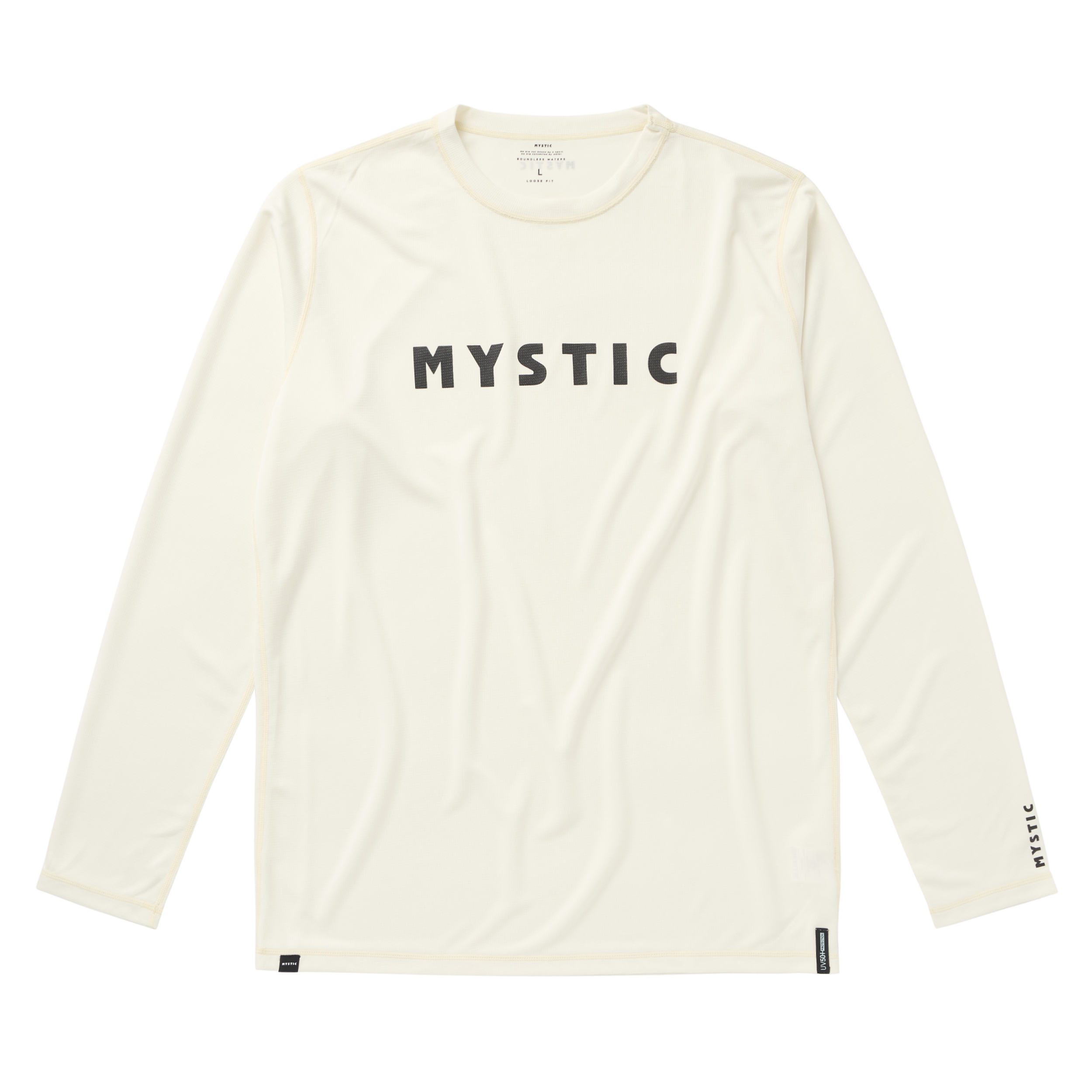 Mystic Star top lycra manches longues noir UPF 50+