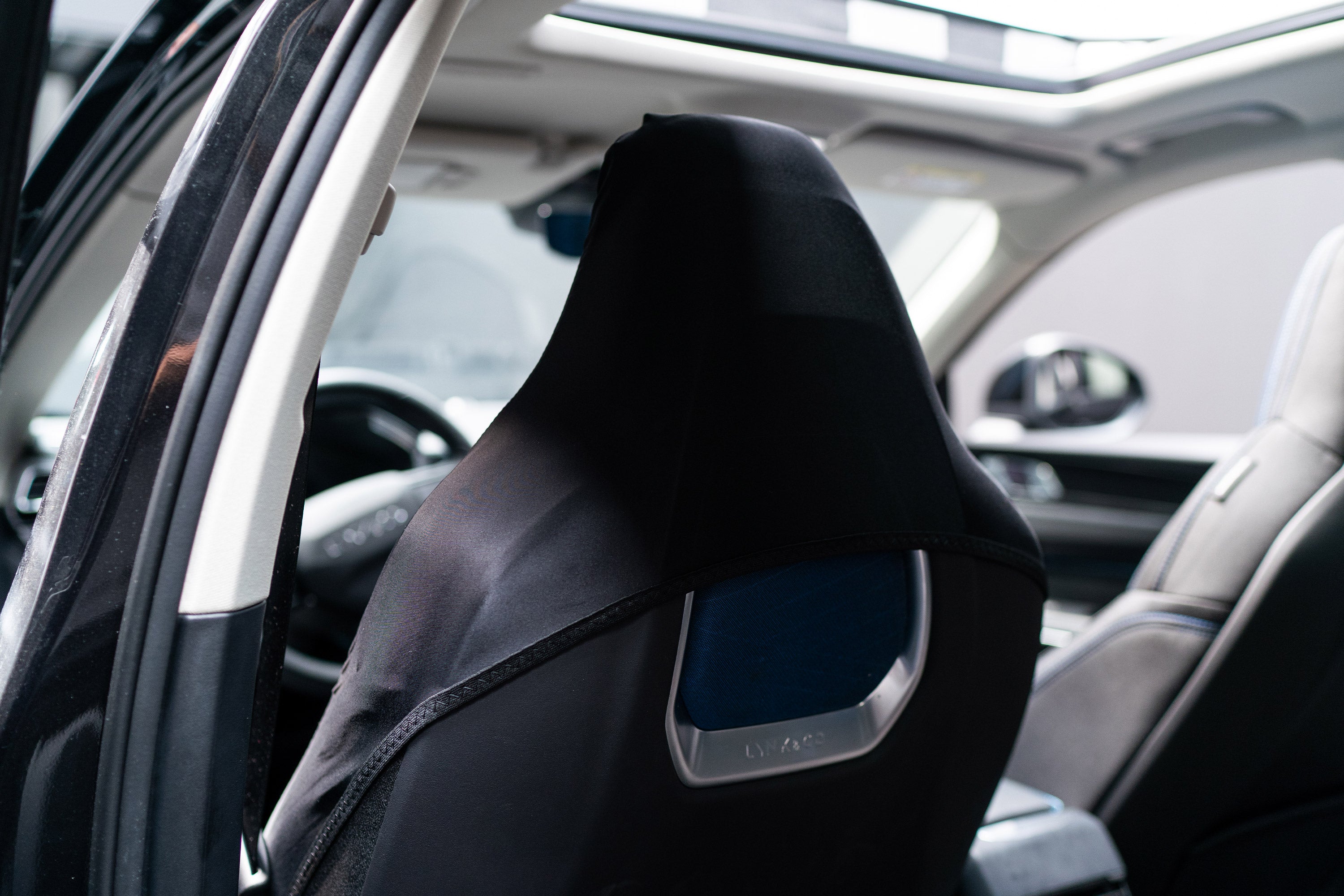 Mystic Car Seat Roll Cover housse siège auto noire enroulable