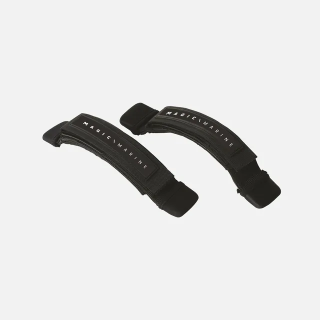 Magic Marine Footstrap Set sangles cale-pieds réglables noir