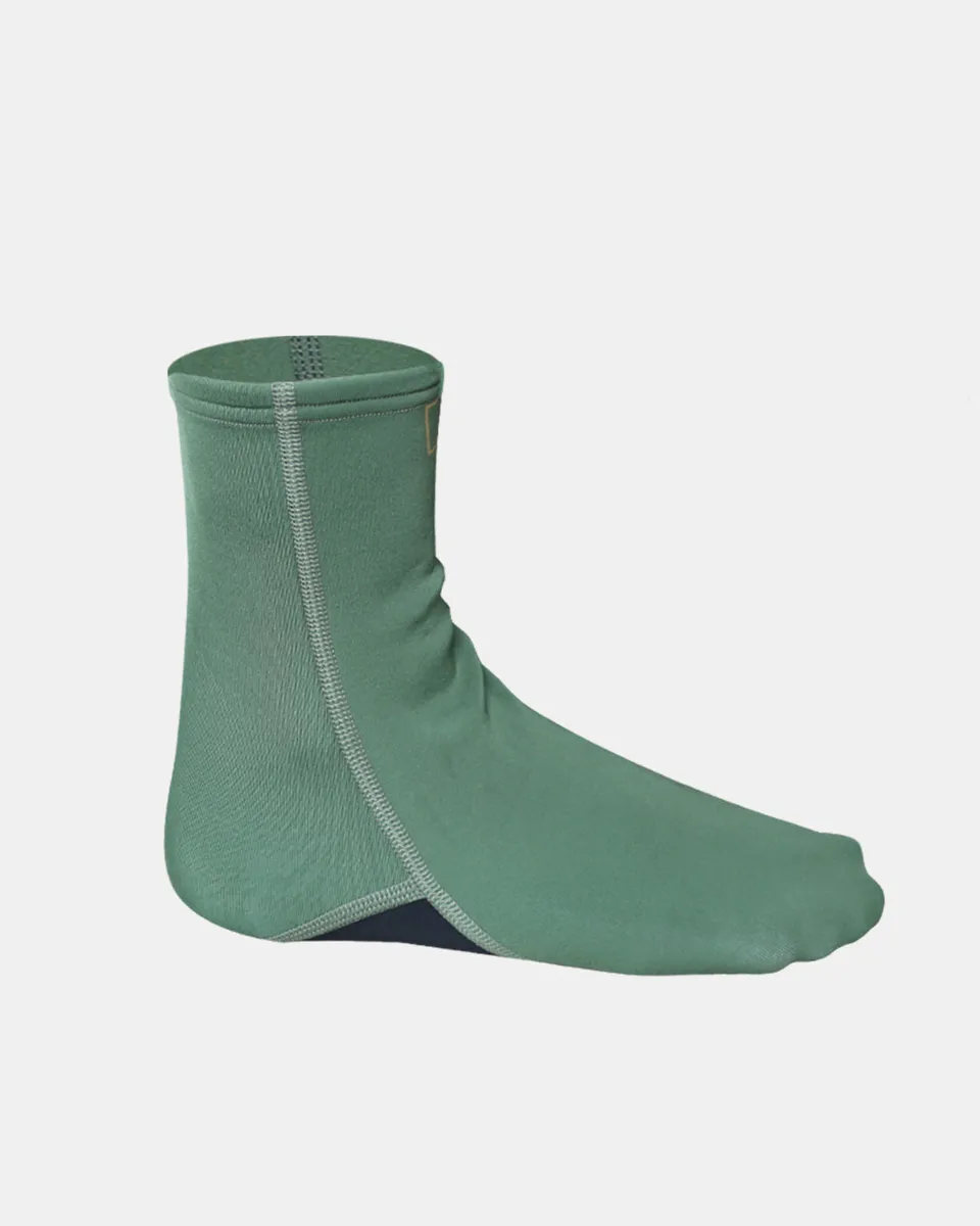 Hiko Slim 0.5 chaussettes néoprène olive fines